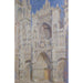 Rouen Cathedral, the portal, sunlight - Claude Monet — artwork view