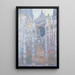 Reproduction of the painting of Rouen Cathedral, West façade - Claude Monet