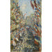Reproduction of the painting La rue Montorgueil à Paris, fête du 30 juin 1878 - Claude Monet
