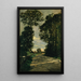 Path of the farm Saint-Simon - Claude Monet — framed artwork on a wall