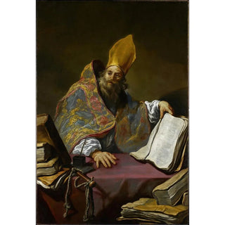 Reproduction of the painting Saint Ambroise - Claude Vignon