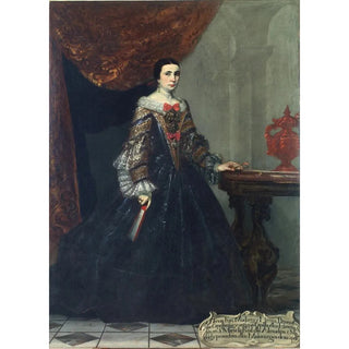 Portrait of Teresa Francisca Mudarra y Herrera - Claudio Coello — artwork view