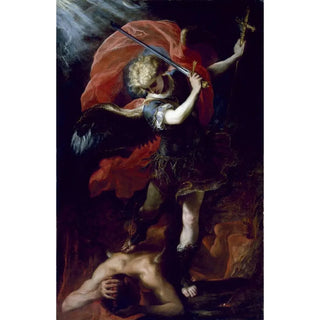 Saint Michael the Archangel - Claudio Coello — artwork view