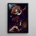 Saint Michael the Archangel - Claudio Coello — framed artwork on a wall