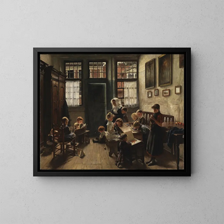 École maternelle en Hollande - Claus Meyer — framed artwork on a wall