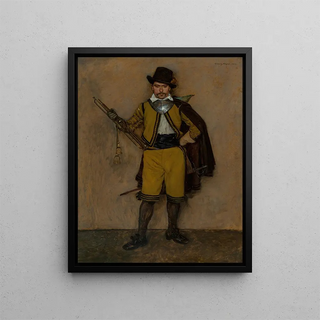 Soldier - Claus Meyer — framed artwork on a wall