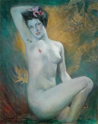 Nude female painting - Clemens von Pausinger — artwork view