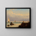 Morning on the Coast - Clement Drew — framed artwork on a wall