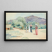A Walk - Clement Rollins Grant — framed artwork on a wall