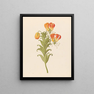Glorieux, glorieux, fier - Clemenz Heinrich Wehdemann — framed artwork on a wall