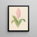 Veltheimia viridifolia Veltheimia bracteata - Clemenz Heinrich Wehdemann — framed artwork on a wall