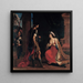 Cleopatra and Octavius - Guercino — framed artwork on a wall