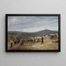 Vaugirard pendant le siège de Paris 1870 - Clément-Auguste Andrieux — framed artwork on a wall