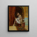 an Arab guard at rest - Clément Pujol de Guastavino — framed artwork on a wall