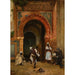 Festival Gnaoua painting in front of the medina gate of Tangier - Clement Pujol de Guastavino — artwork view