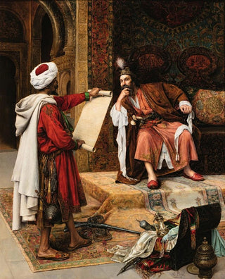 The Sultan and the Messenger - Clément Pujol de Guastavino — artwork view