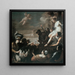Clorinda sauve Olindo et Sophronia - Mattia Preti — framed artwork on a wall