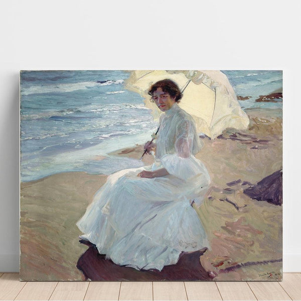 Reproduction of the painting Clotilde at the beach - Joaquín Sorolla