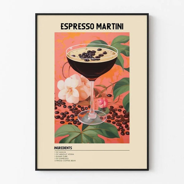 Cocktail Espresso Martini | Decorative Poster