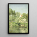 At the edge of the Oise - Coen Metzelaar — framed artwork on a wall