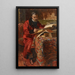 Abraham Willet 1825-1888, art collector - Coen Metzelaar — framed artwork on a wall
