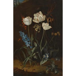 Reproduction of the painting of Still life with tulips and hyacinths - Coenraet Roepel