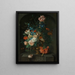 Still life with flowers - Coenraet Roepel — framed artwork on a wall