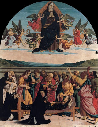 Death and Assumption of Mary - Cola dell'Amatrice — artwork view
