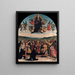 Death and Assumption of Mary - Cola dell'Amatrice — framed artwork on a wall