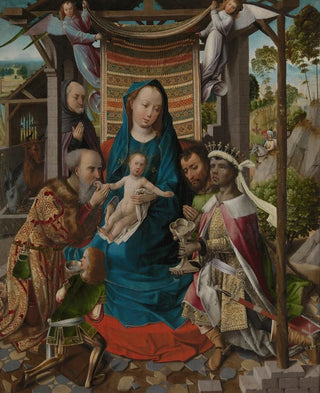 L'Adoration des Mages - Colijn de Coter — artwork view