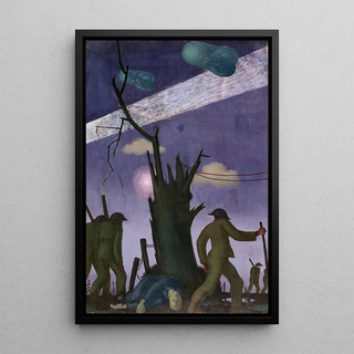 Reproduction of the painting Evening after a Push - Colin Gill