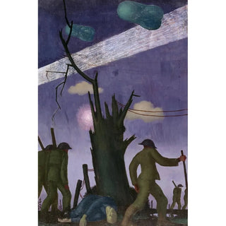 Reproduction of the painting Evening after a Push - Colin Gill