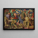 Heavy Artillery Painting - Colin Gill — framed artwork on a wall