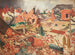 This village changed hands five times during the war. - Colin Gill — artwork view