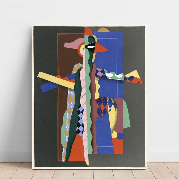 Reproduction of the painting Collection Décors et Couleurs, Pl. 13 - Georges Valmier