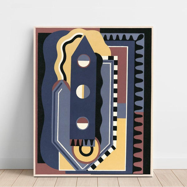 Reproduction of the painting Collection décors et couleurs Pl.04 - Georges Valmier