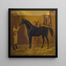 Comète noire - Fritz Thomsen — framed artwork on a wall