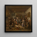 Joyful Company - Richard Brakenburgh — framed artwork on a wall