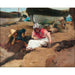 Reproduction of the painting Componiendo la Red - Joaquín Sorolla