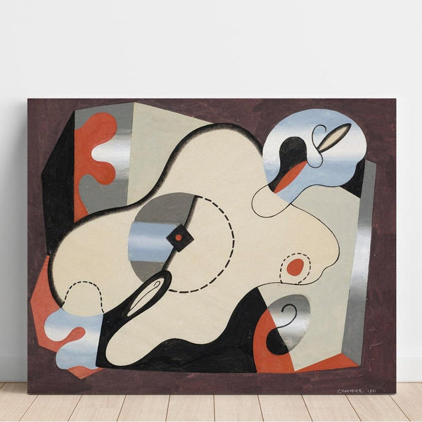 Reproduction of the painting Abstract Composition (Woman Lying Down) - Georges Valmier