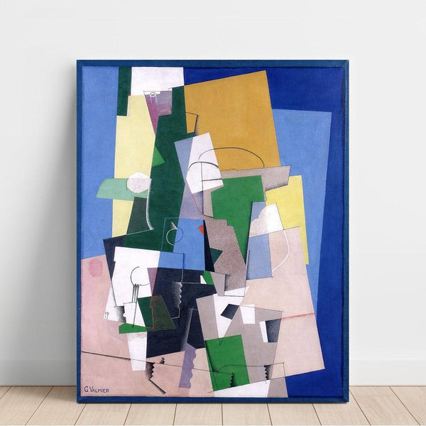 Reproduction of the painting Cubist Composition Painting - Georges Valmier