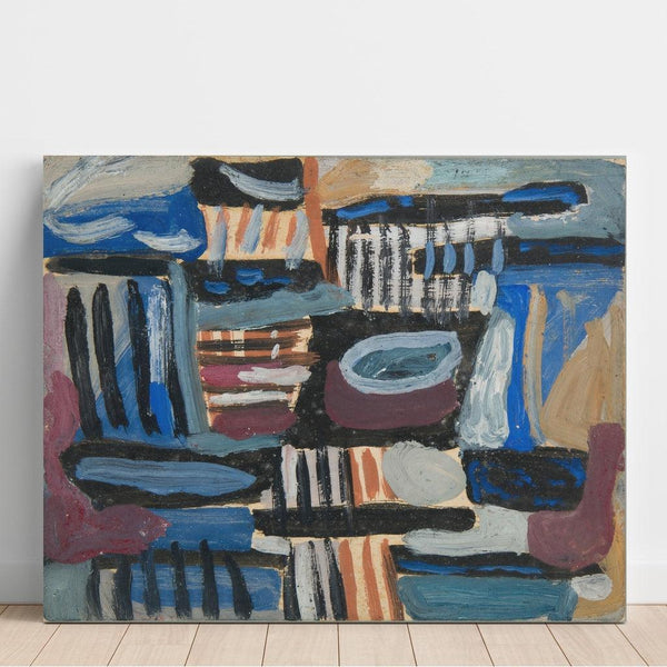 Reproduction of the painting Abstract Composition Painting II - Sasza Blonder
