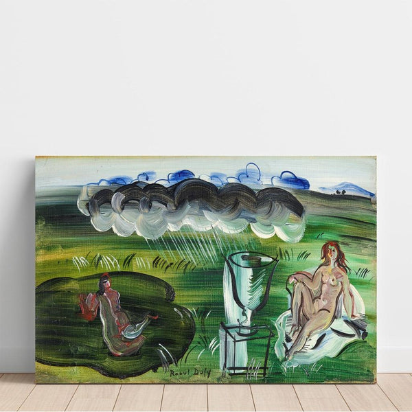 Reproduction of the painting Composition with Vase and Nudes - Raoul Dufy