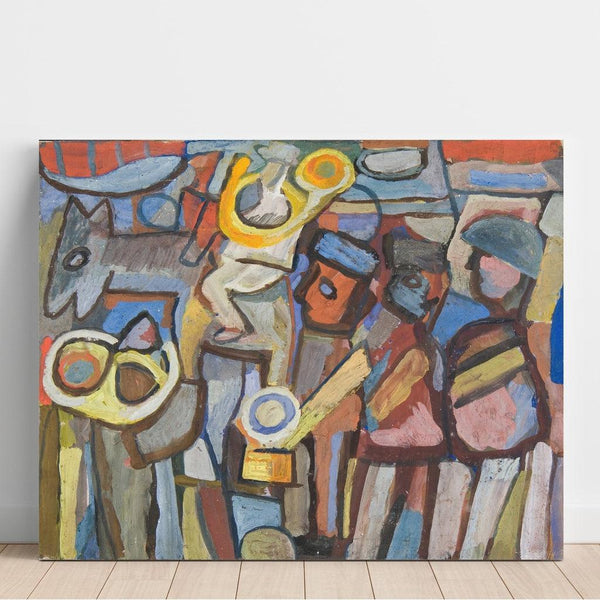 Reproduction of the painting Composition with parade - Sasza Blonder