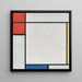 Reproduction of the painting Composition with red, yellow and blue - Piet Mondrian