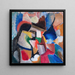 Color Composition - John JonAnd — framed artwork on a wall