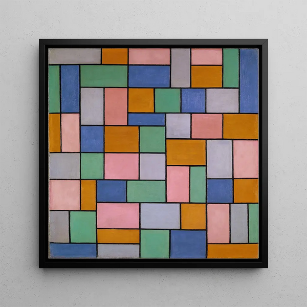 Reproduction of the painting Composition en dissonances - Theo van Doesburg