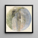 Conception pour la décoration en céramique sur un plat avec un paysage - Theo Colenbrander — wall display of the artwork