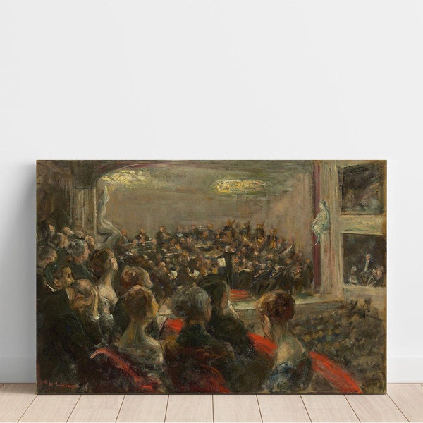 Reproduction of the painting Concert at the Opera - Max Liebermann