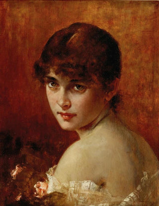 A coquettish look - Conrad Kiesel — artwork view